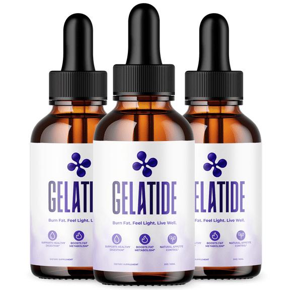 Gelatide Advanced Formula Drops Supporting Your Active Lifesyle Naturally 90 Servings