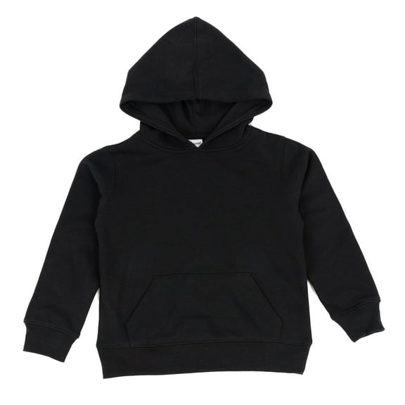 Leveret Boys Girls Kids Sweat Pullover Hoodie Black 2 Year