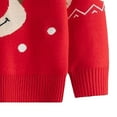 thumbnail image 5 of Toddler Little Boys Girls Kids Christmas Sweater Xmas Holiday Party Crewneck Knitwear Cute Pullover Tops 4 Years- 5 Years, 5 of 5