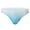 Blue, variant on Srogem Mens Thong Underwear Sexy For Bottom Men Ice Silk Breathable Cool Low-Rise Briefs Swimming Bikinis