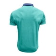 thumbnail image 5 of Men's Casual Collared Shirts Cotton Short Sleeve Golf Shirts Fashion Basic Shirts with Pocket, 5 of 6