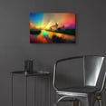 thumbnail image 6 of Epic Art 'Medieval Landscapes 7' by Ray Heere, Acrylic Glass Wall Art, 24"x16", 6 of 8