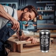 thumbnail image 2 of Father''s Day Gifts for Dad, Men, Husband, Grandpa, Mechanic Father, Handyman - Mens Birthday Gift Ideas, Gifts for Dad for Birthday, Fathers day, Christmas, Keeps Drinks Hot or Cold, 20oz Tumbler, 2 of 6
