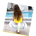 thumbnail image 3 of Flotador de piscina para bebés oso de fresa con dosel asiento brillante 80 ◆ 70 ◆ 57 cm Blanco, 3 of 5