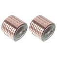 thumbnail image 3 of 2 Rolls Adhesive Mosaic Tiles Glass Mirror Mosaic Sticker DIY Wall Sticker, 3 of 8