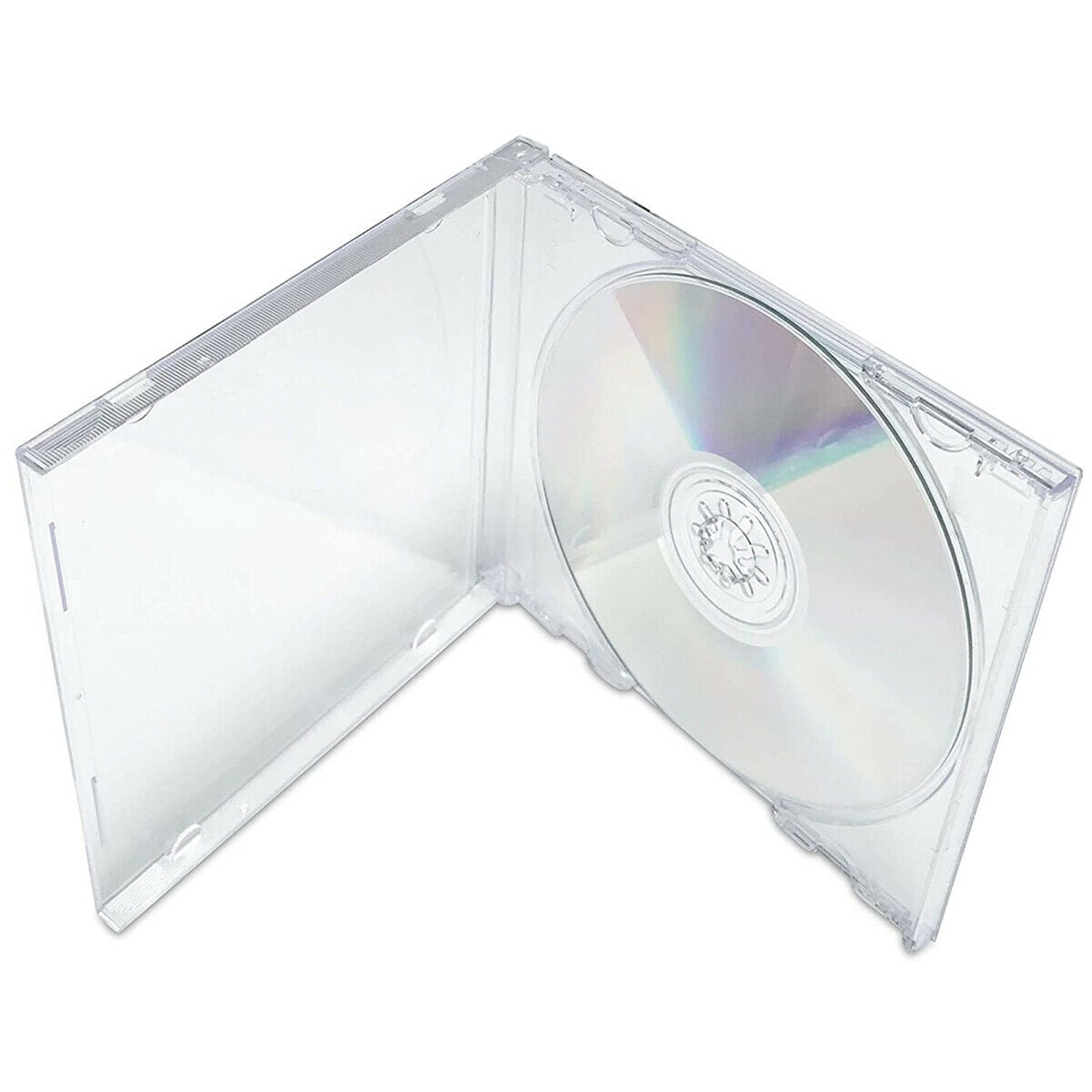 Amazon.com: Maxtek Ultra Thin 5.2mm Slim Clear CD Jewel Case