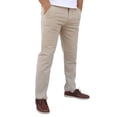 thumbnail image 4 of Pantalón de gabardina stretch John Silver  Corte recto color arena, 4 of 5
