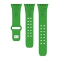 thumbnail image 3 of Peanuts Classic Engraved Silicone Watch Band Compatible with Apple Watch - 38/40/41mm(42mm Series 10/11) Peppermint Patty by Affinity Bands, 3 of 3