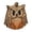 C, variant on EverydayNest Wooden Halloween Pumpkin Ornament,Decorative Ghost Owl Figurine for Tabletop Shelf,Autumn Fall Centerpiece for Home Living Room Office Decor,5.9in