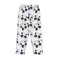thumbnail image 3 of Lsque Panda Bear1 Print Women's Pajama Pants, Lounge Pant - Comfortable Home Wear,Elastic Waistband, Stylish Design-X-Large, 3 of 9