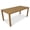 1*Table (70.9"), variant on Innovaze 70.9" Outdoor Dining Table, HIPS All-Weather Patio Table with 1.7" Umbrella Hole & Aluminum Frame, Rectangular Poly Lumber Dining Table, Teak Tone