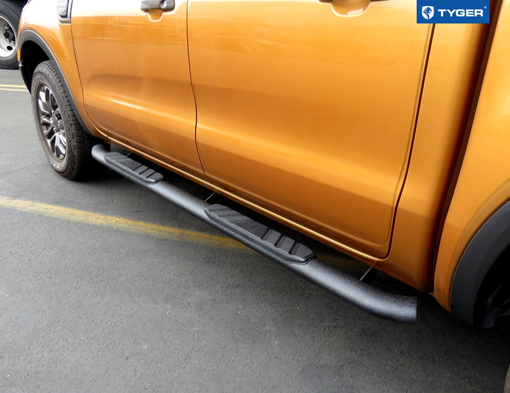 Tyger Auto 3.5" Rider Running Boards Compatible with 2019-2026 Ford Ranger | Supercrew Cab | TG-SS2F35148 | Side Step Rail Nerf Bars
