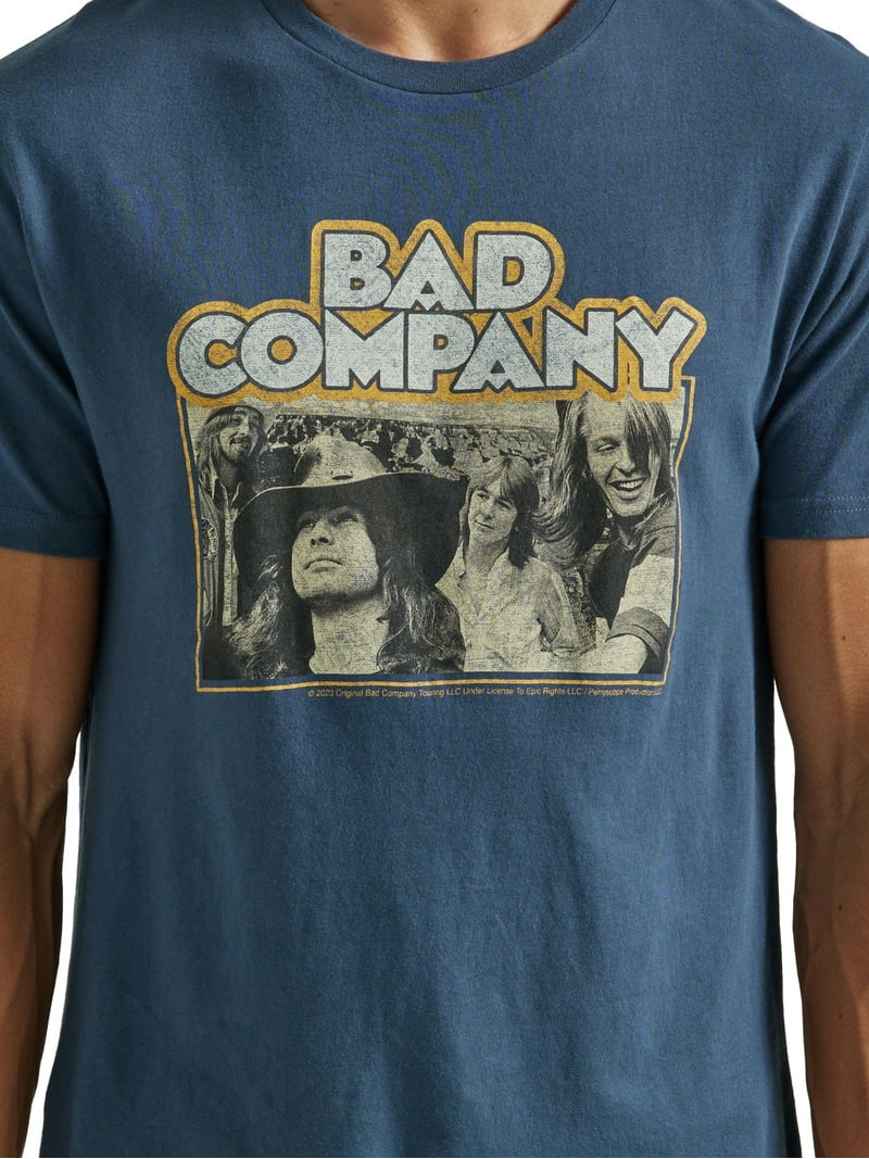 Wrangler Men's Bad Company Graphic Band Tee, Relaxed Fit, Sizes S