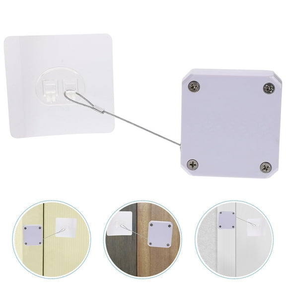 AURARMLET Self Closing Door Closer Automatic Sliding Door Closer with Punch Free Installation