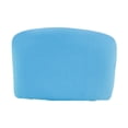 thumbnail image 2 of Funda protectora elástica premium para respaldo de silla de ordenador de respaldo alto. Azul 35cmx48cm, 2 of 9