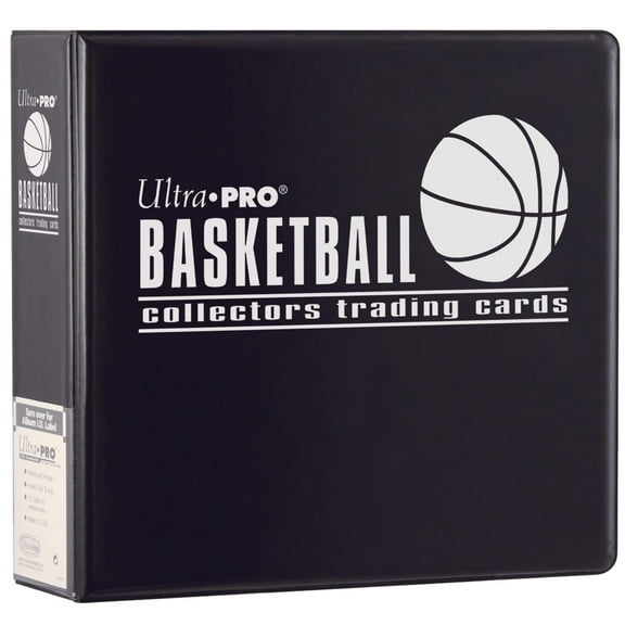 Ultra PRO: 3-Ring Binder - Basketball (Black)
