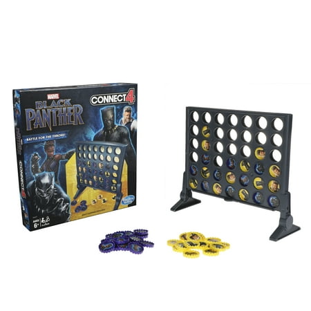 Connect 4 Game: Black Panther Edition (Best Selling Game Franchises)