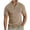Khaki, variant on Xihbxyly Mens Dress Shirts Loose Fit Crew Neck Short Sleeve Pus Size Tops Mens Dress Shirts Solid Regular Fit Mens Casual Shirts Trendy for Outdoor