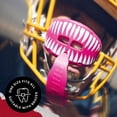 thumbnail image 4 of SafeJawz Lip Guard, Football Mouth Guard with Detachable Strap, Adults and Junior (Black Fangz), 4 of 6