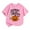 Pink, variant on Tiijoy Little Girls Halloween T Shirt Pumpkin Ghost Print Short Sleeve T-Shirt, Sizes 5-6