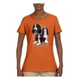 thumbnail image 2 of If It's Not a Cavalier King Charles Spaniel It's Just a Dog Gift | Womens Dog Lover Graphic T-Shirt, Orange, Small, 2 of 3