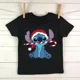 thumbnail image 3 of Camiseta de algodón para niños, camiseta de dibujos animados de Disney Lilo Stitch, camiseta de manga linda de Stitch, camiseta gráfica Y2k, camisetas para niñas y niños, 3 of 5