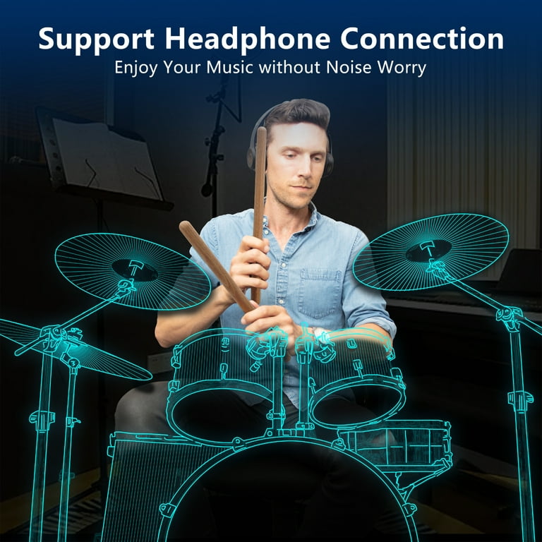 AeroBand PocketDrum 2 Plus Electric Air Drum Set Drumsticks