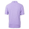 thumbnail image 3 of Men's Cutter & Buck  Purple Baltimore Ravens Helmet Virtue Eco Pique Botanical Print Recycled Polo, 3 of 3