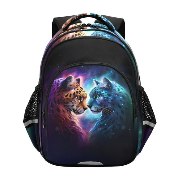 ALAZA Cool Leopard Cheetah School Backpack Elementary Bag Bookbag Travel Rucksack