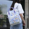thumbnail image 5 of Mochilas con bolsillos interiores con cremallera y asa suave, modernas, de gran capacidad, de alta calidad, para mujer, mochilas con compartimentos interiores, 5 of 5
