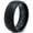 Black Dome Polish Tungsten, variant on Tungsten I Love You 3000 Quote Engraved Band Ring 8mm Men Women Comfort Fit Black Step Bevel Edge Brushed Polished