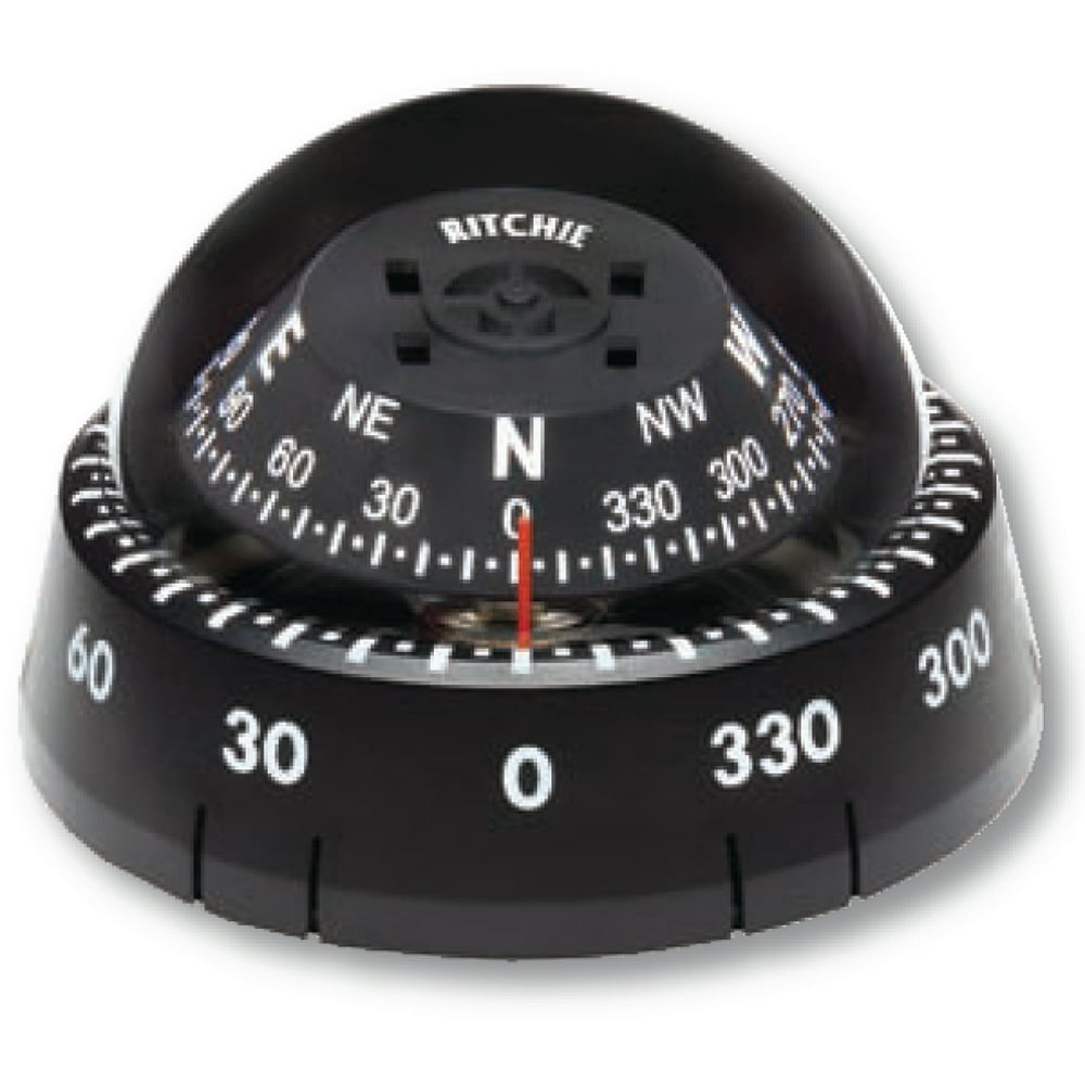 Ritchie XPort Kayaker Boat Compass with No Light & Twist On/Off Mount