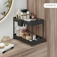 thumbnail image 6 of Storage Bud Under Sink Organizer and storage, 2-Pack Bathroom Cabinet Organizer, Under Sink Storage for Kitchen Bathroom Cabinet, Under Cabinet Organizer, Black, 6 of 8