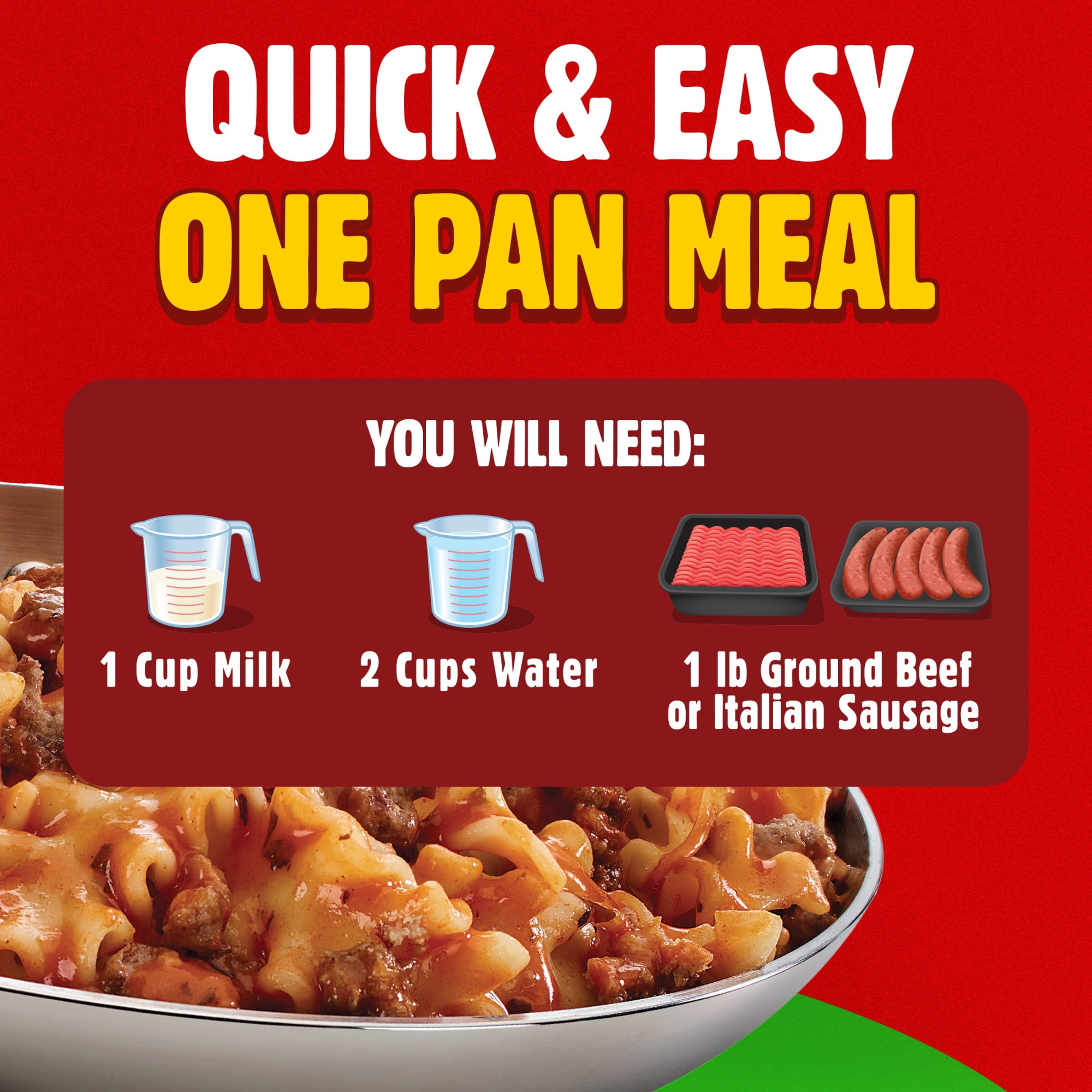 Chef Boyardee Ready-to-Serve Meat Lasagna Skillet Meal, 5.3 oz Packaged Meal