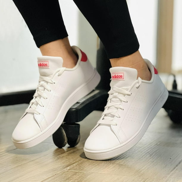 Tenis Adidas Advantage K GY6996 Ninos blanco 19 Adidas Advantage K Walmart en linea