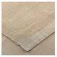 thumbnail image 3 of Linen Kitchen Curtains 24 Inch Length Textured Curtain Tiers Rod Pocket Small Curtains for Kitchen/Bathroom (27'' W x 24'' L, Taupe), 3 of 4