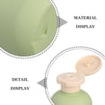 thumbnail image 3 of NUOLUX 4Ud Dispensadores De Shampoo Y Loción Reutilizables Con Tapas De Material, 3 of 8