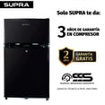 thumbnail image 4 of Frigobar Supra de 89 litros con congelador en color negro, 4 of 9