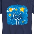 thumbnail image 3 of Pete The Cat - Imagination Space Dream - Women's Short Sleeve Graphic T-Shirt, 3 of 6