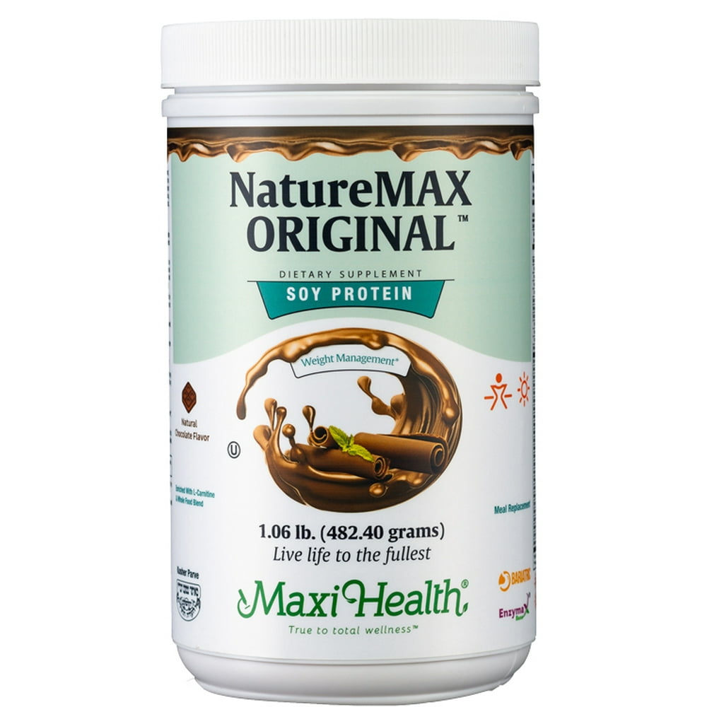 Maxi Health Kosher Naturemax Original™ Soy Protein Powder Rich Chocolate 1 LB