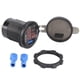 thumbnail image 1 of Cargador USB 3.0 para automóvil 3 en 1 con voltímetro digital Monitoreo de amperímetro Carga rápida para teléfono Rojo Jadeshay A, 1 of 8