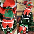 thumbnail image 3 of Christmas Hanging Decoration Santa Claus Climb Ladder Hanging Decoration, 3 of 4
