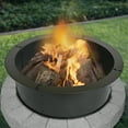 thumbnail image 5 of Blue Sky Outdoor Living 36" Round Heavy Duty Steel Fire Ring, Black, 5 of 6