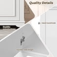 thumbnail image 5 of GZXS 20" White Bathroom Vanity with Ceramic Sink, Modern Bathroom Cabinet with Adjustable Shelf, Freestanding Storage Cabinet with Basin Combo Set, 5 of 10