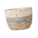 thumbnail image 3 of Cesta tejida para plantas, cesta de estilo rústico con forro impermeable para almacenamiento L, 3 of 9