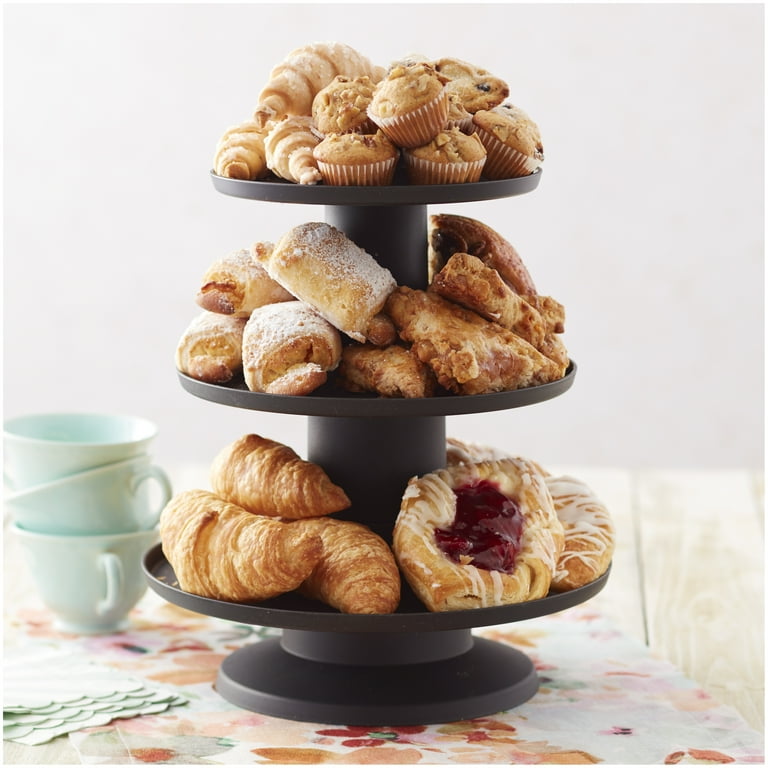 Wilton Stacked 3-Tier Cupcake and Dessert Tower, 1.8 lb - Walmart.com