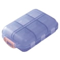 thumbnail image 1 of CSChome Boîte à Pilules Pliable Boîte de Rangement Anti-Humidité: Double Couche, Distributeur de Pilules Portable, 1 of 6