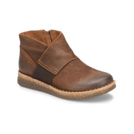 

Born Womens Tora Suede Wedge Booties