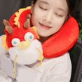 thumbnail image 4 of Chinese Dragon Plush U-Shaped Pillow Ergonomic Design for Fatigue Relief, Soft Stuffed Animal Doll Offering Head and Neck Support. Perfect for New Year, Christmas, and Birthday Gifts, 4 of 9