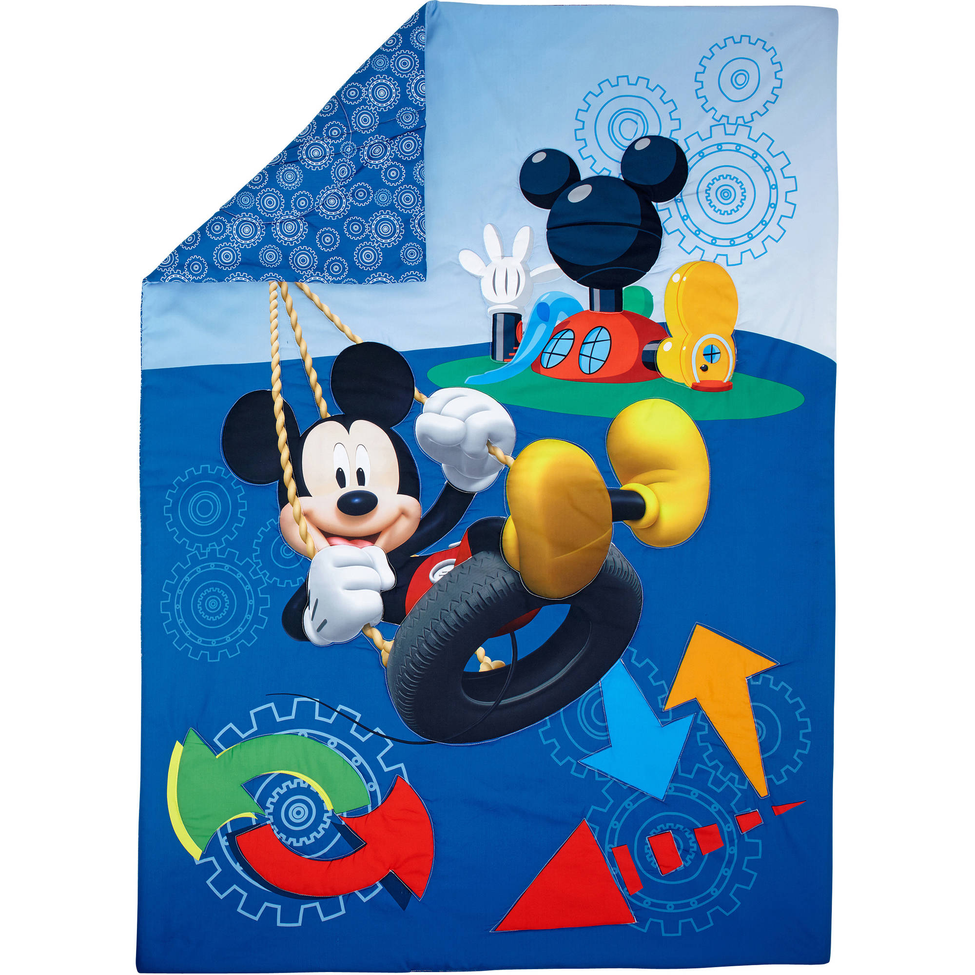 Disney Mickey Mouse Adventure Day 4-Piece Toddler Bedding Set - image 2 of 8